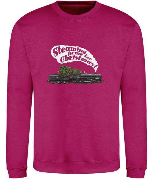 Sweatshirt - Steaming Home for Christmas