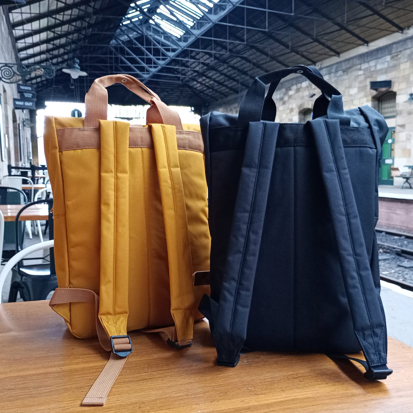 Locomotive Power - Recycled Backpack