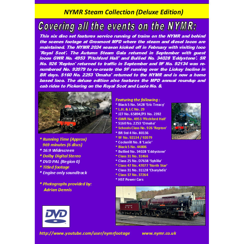 DVD NYMR Season 2024 6 Disc