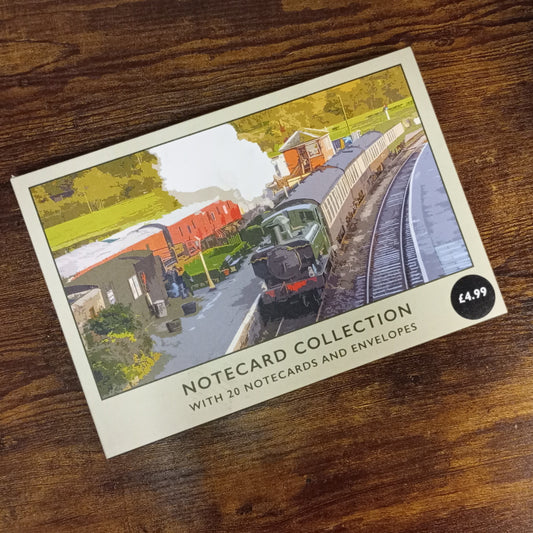 Notecards Travel by Train
