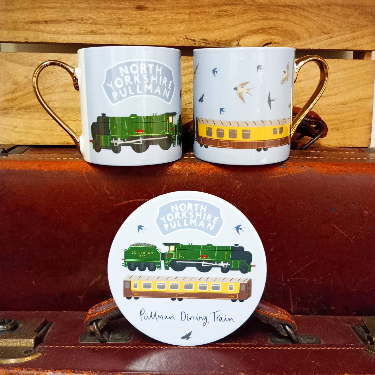 Pullman Ceramic Coaster