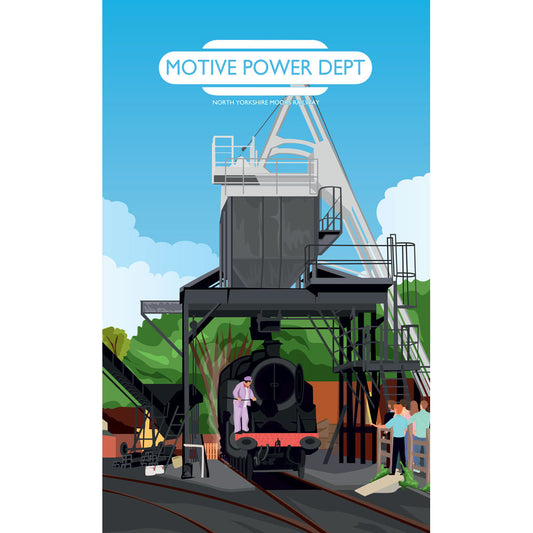 Tea Towel - Motive Power Dept