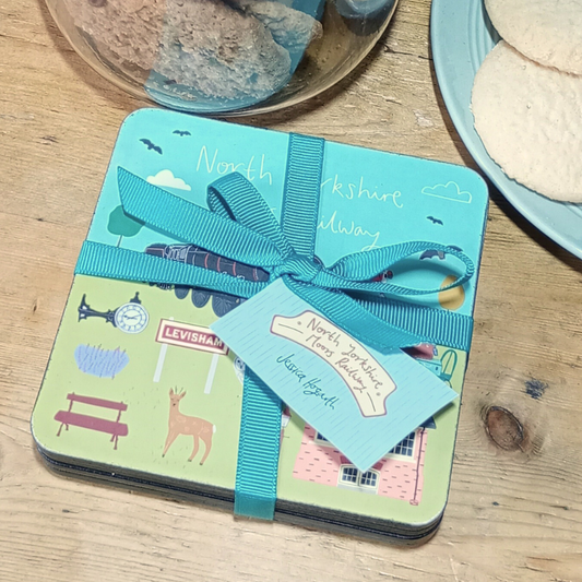 Set of 4 Coasters - Jessica Hogarth Collection