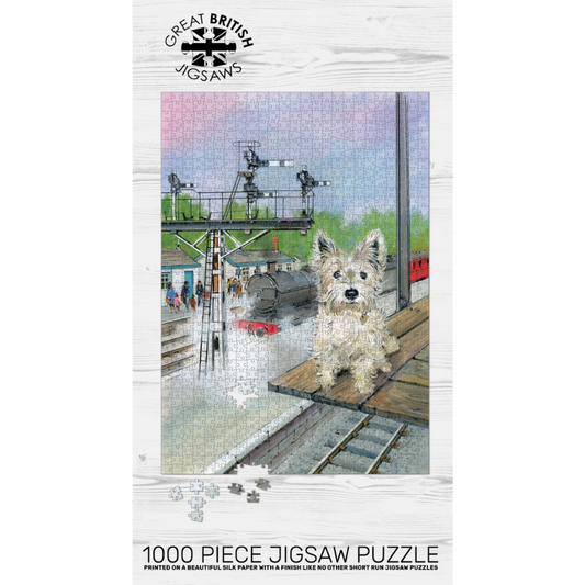 Jigsaw Railway Dogs Rosie 1000 piece