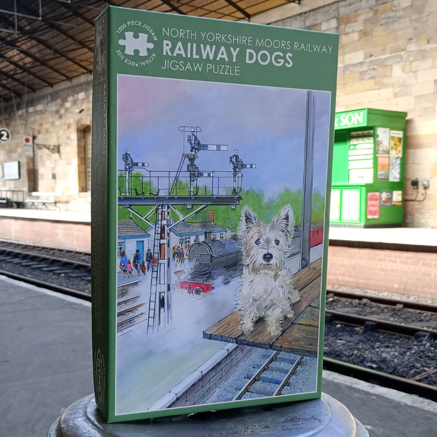 Jigsaw Railway Dogs Rosie 1000 piece