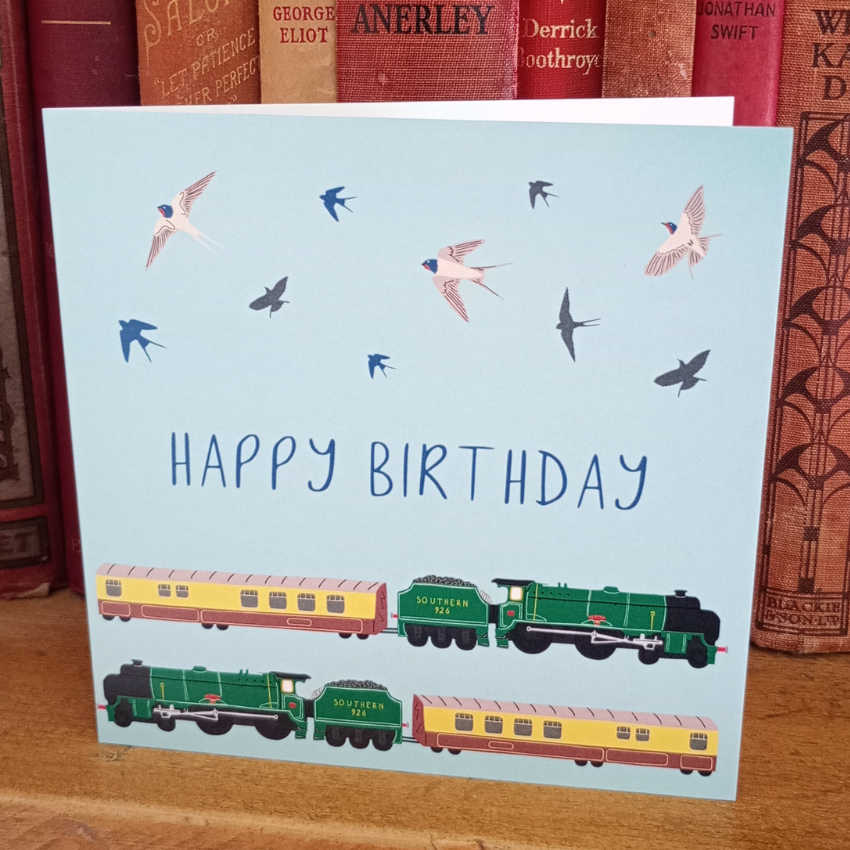 Pullman Birthday Card