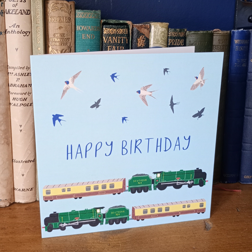Pullman Birthday Card