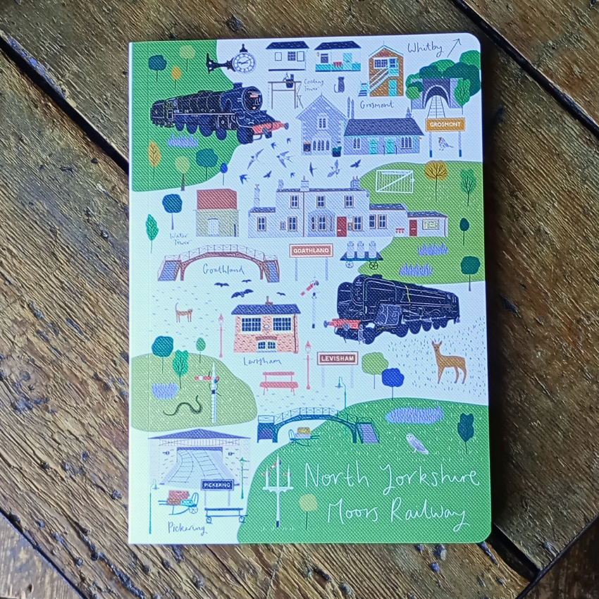 Notebook Map - Jessica Hogarth Collection