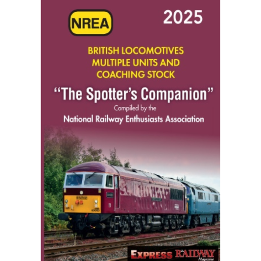 SALE! £9.50 NREA BR Loco Spotters 2025