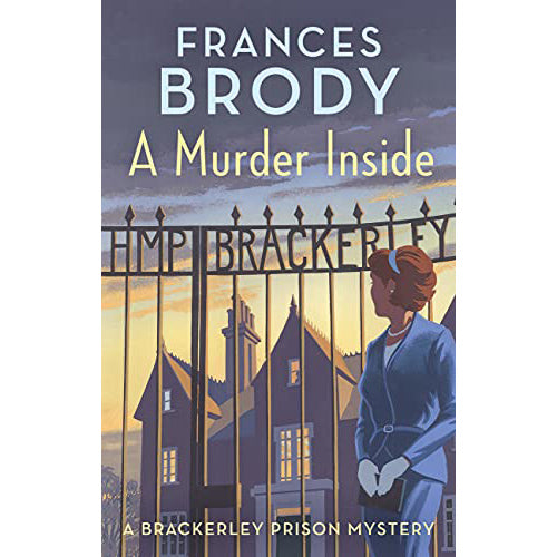 Book cover showing an illustration of a woman stood in front of prison gates.