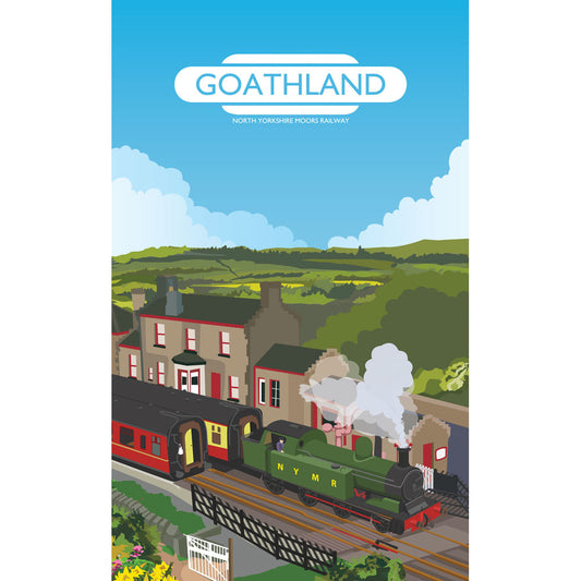 Goathland Tea Towel