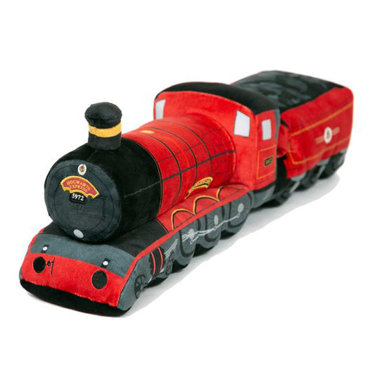 A fluffy version of the Hogwarts Express, with embroidered detail on the headerboard and loco number.