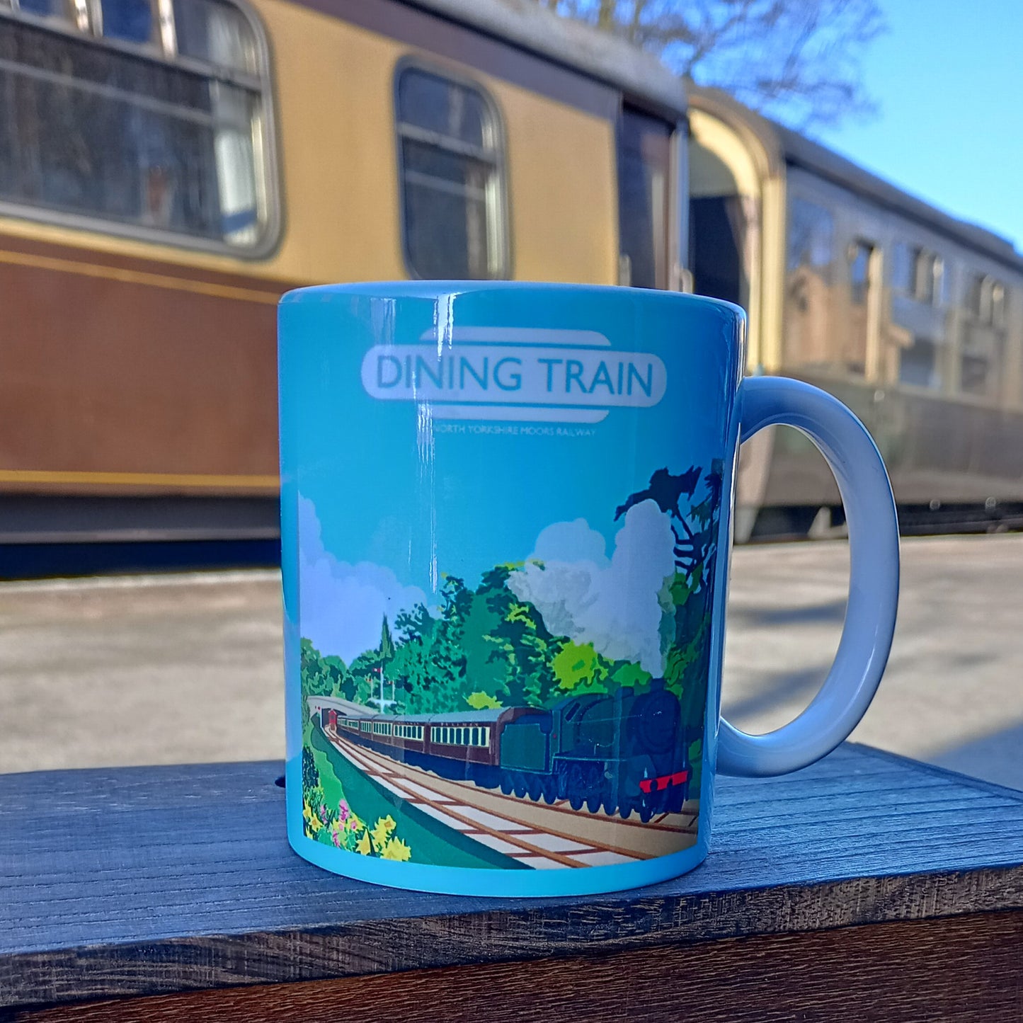 Dining Train Mug