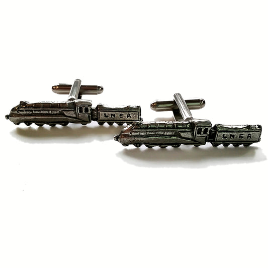 Pewter Cufflinks Mallard