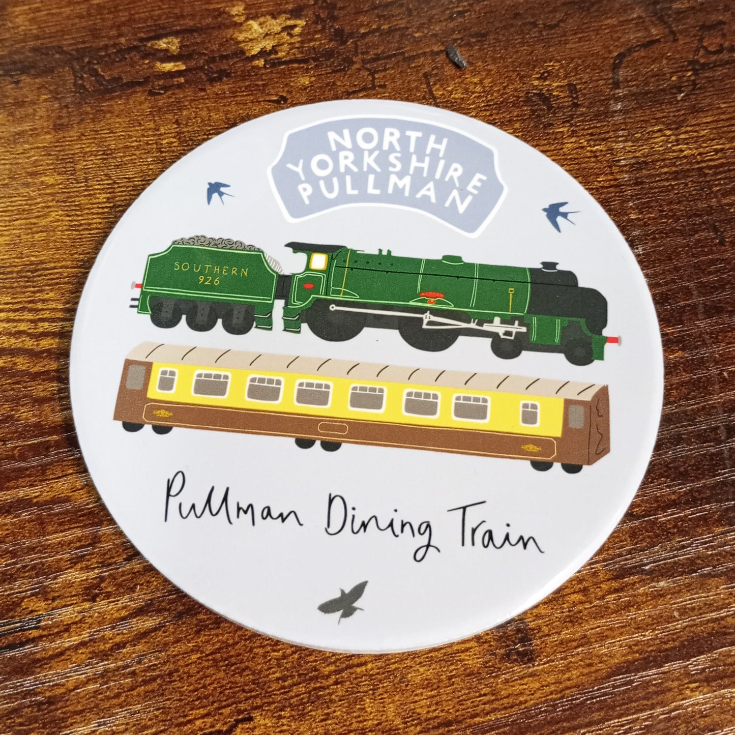 Pullman Ceramic Coaster