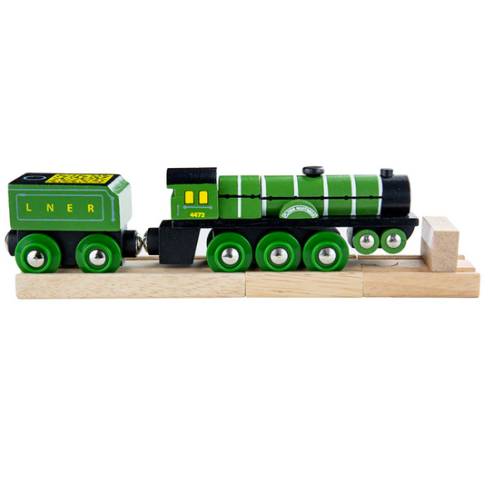 Wooden Flying Scotsman Locomotive