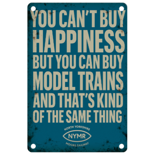 Model Trains sign - Mini