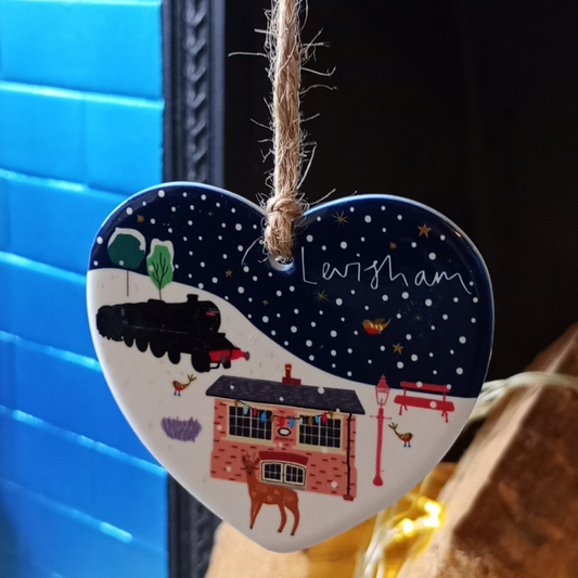Christmas Hanging Decoration Levisham - Jessica Hogarth Collection