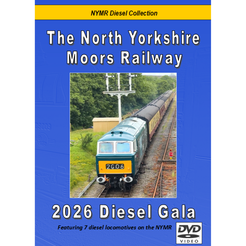 Cover of the DVD featuring the Hymek on the NYMR