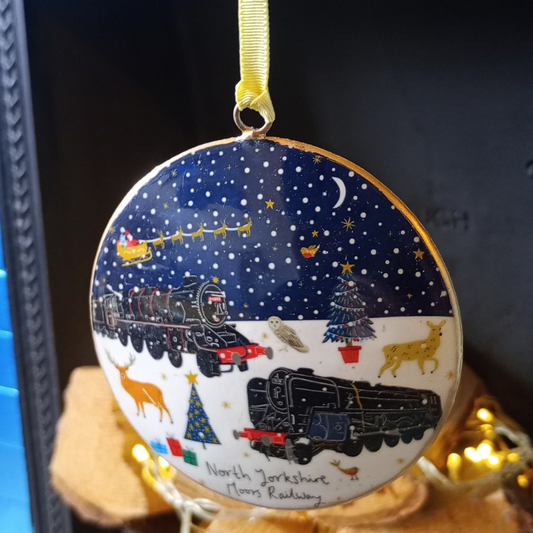 Christmas Metal Hanging Decoration - Jessica Hogarth Collection