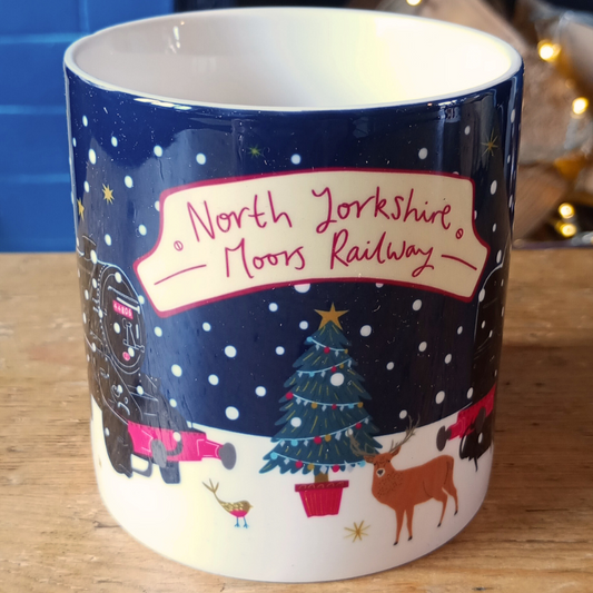 Christmas Bone China Mug - Jessica Hogarth Collection
