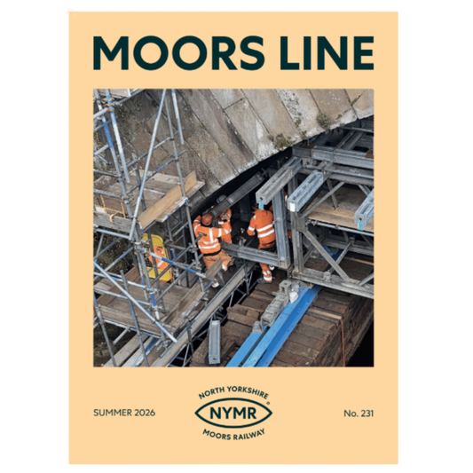 Front cover of the magazine showing work on Bridge 42