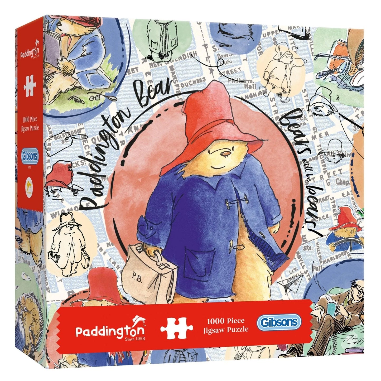 Jigsaw Paddington Bear 1000pce