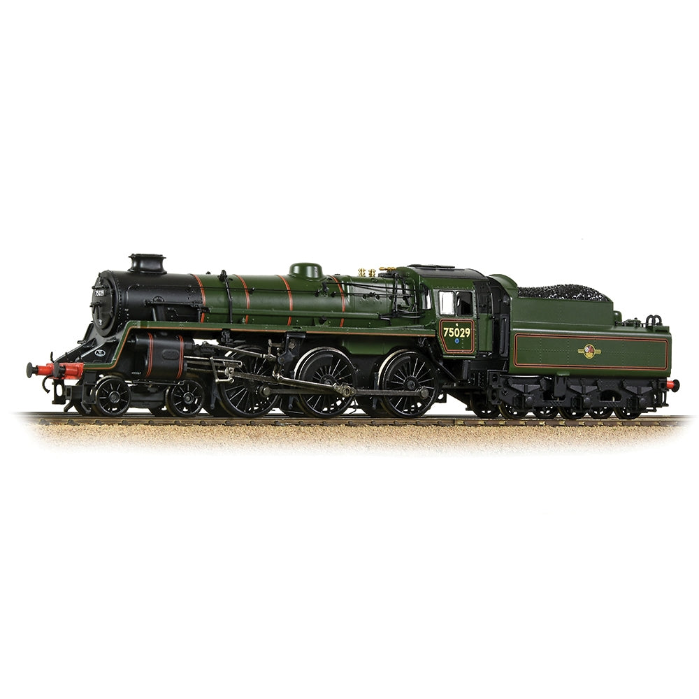 Bachmann Branchline OO Scale steam locomotive. Era 5. Pristine BR Lined Green (Late Crest) livery. BR2 Tender. Removable coal load with coal space.